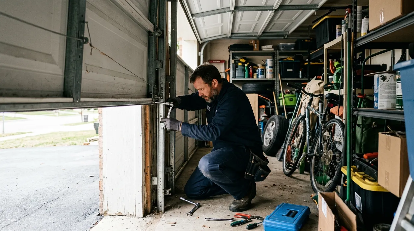Garage door work by Fort Worth Garage Door Co in Fort Worth, TX