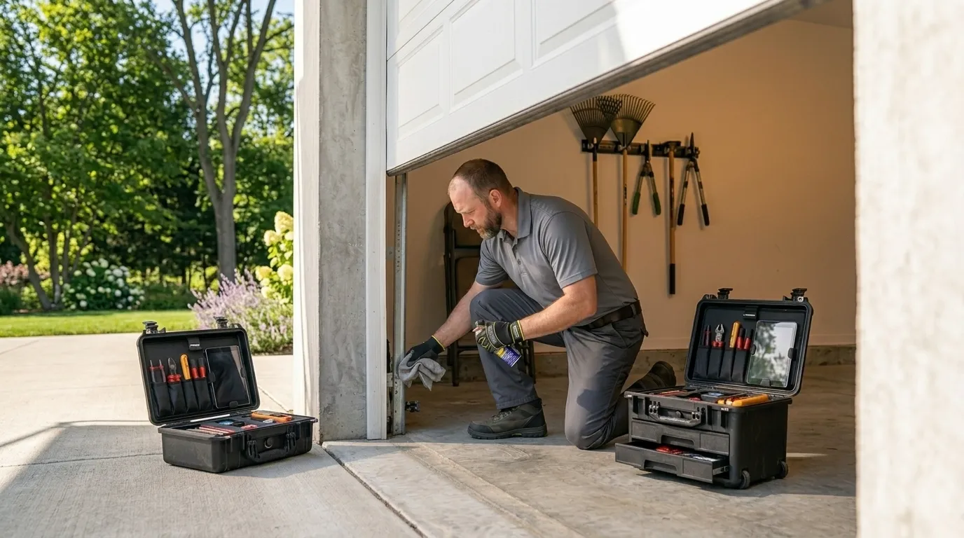 Garage door work by Fort Worth Garage Door Co in Fort Worth, TX