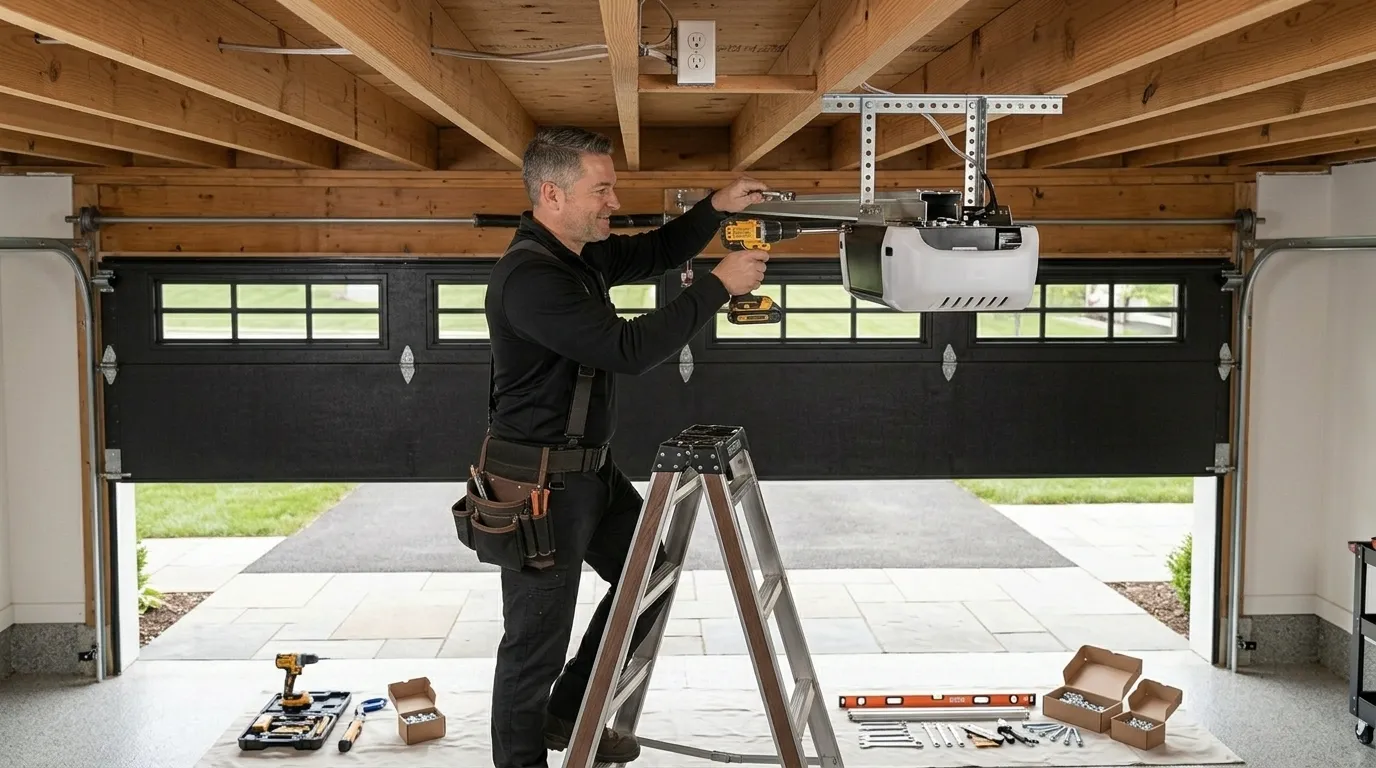 Garage door work by Fort Worth Garage Door Co in Fort Worth, TX