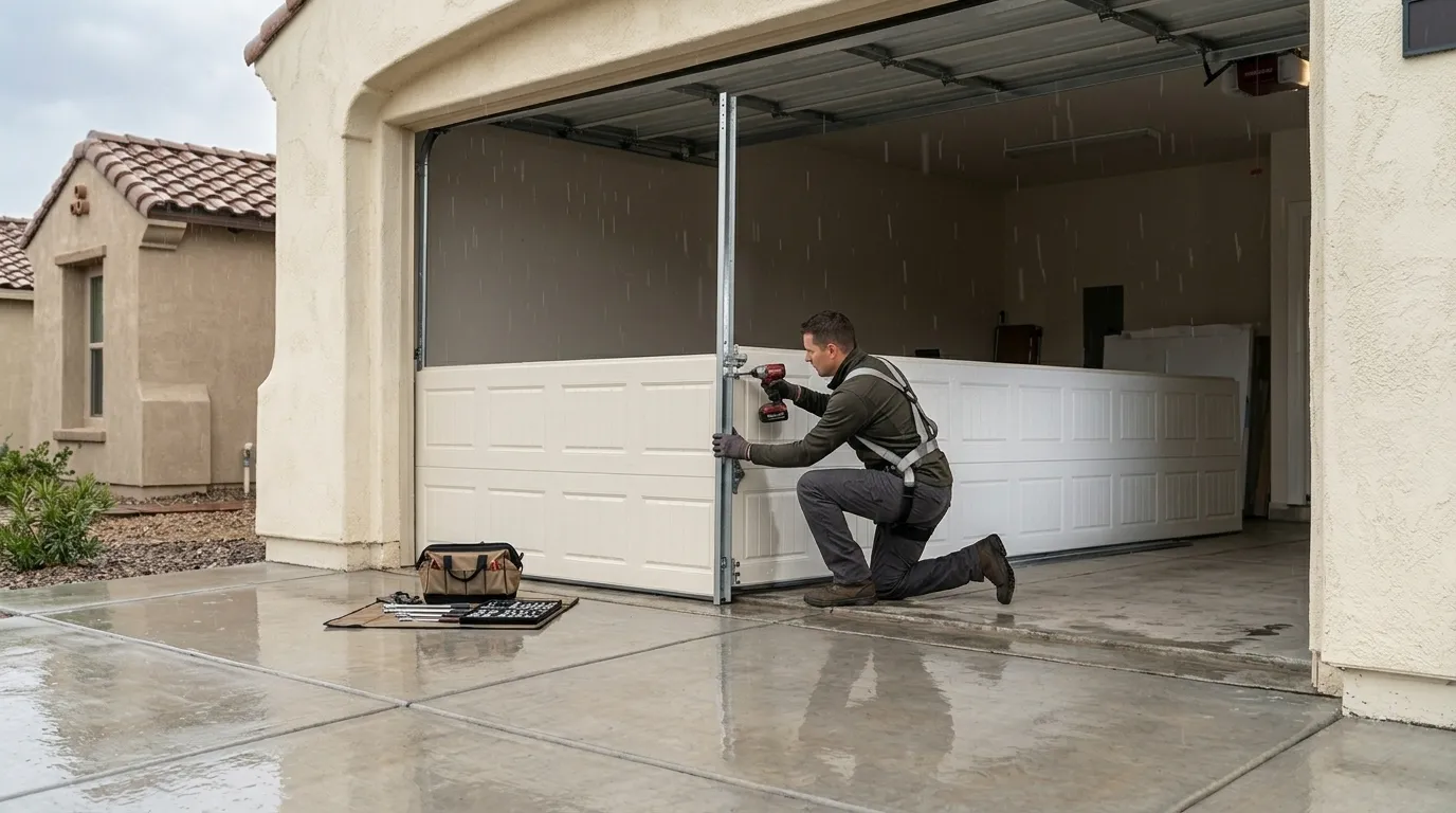 How a Call Goes - Fort Worth, TX garage door work