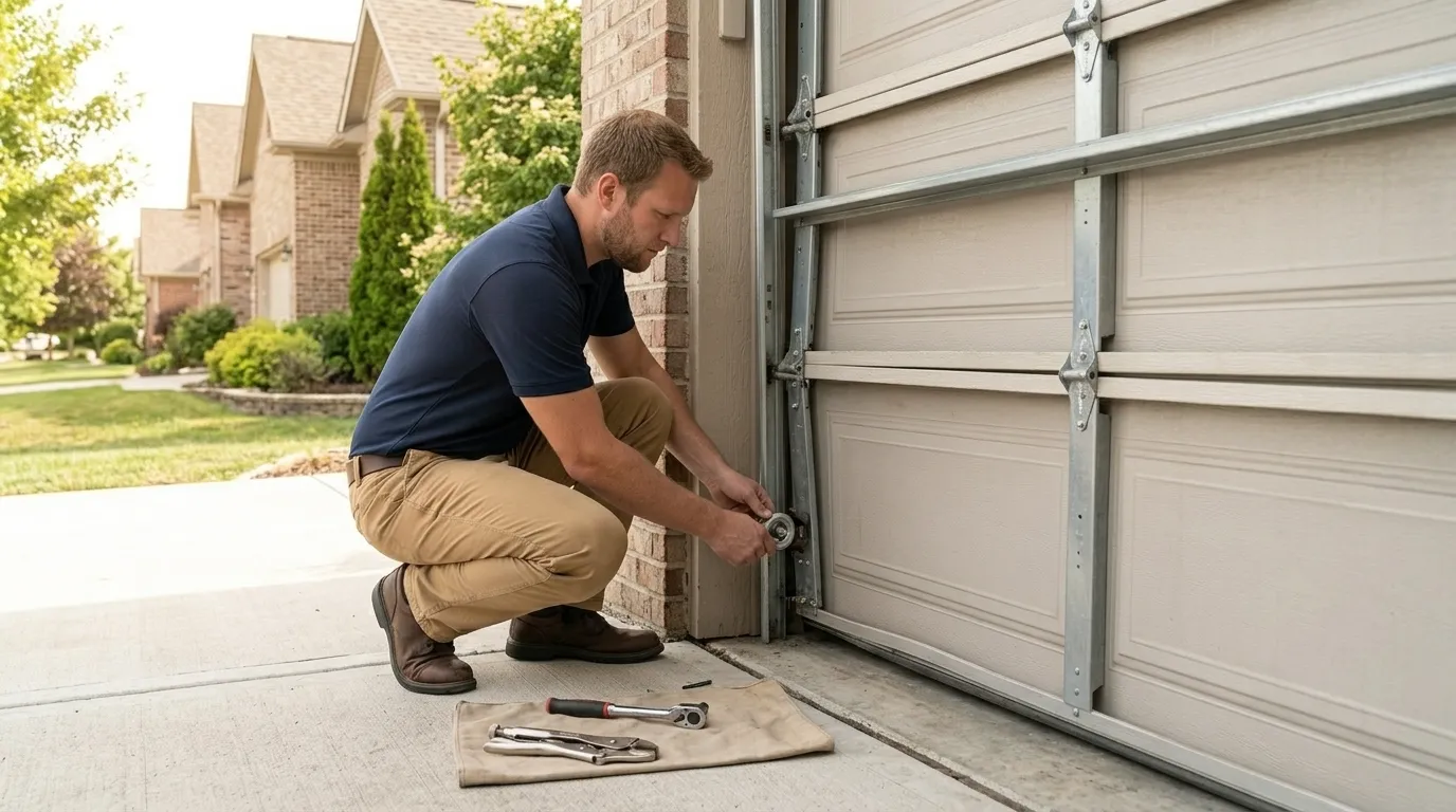 Same-day garage door service by Fort Worth Garage Door Co in Fort Worth, TX
